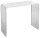 VEVOR Acrylic Console Table Clear Acrylic End Table 38x15x29" for Foyer