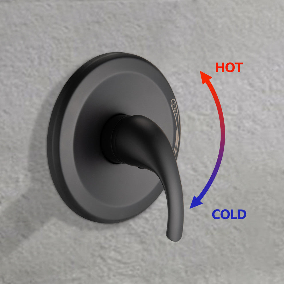 High Pressure 35-Function Dual 2 in 1 Shower Faucet with Valve