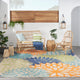 Nourison Aloha 10' x 14' Multicolor Tropical Area Rug