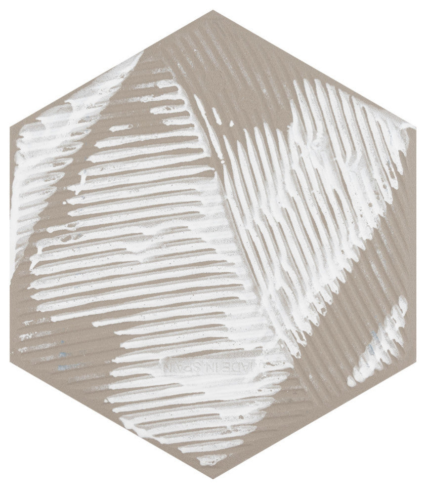 Gaudi Lux Hex Porcelain Floor and Wall Tile Sample