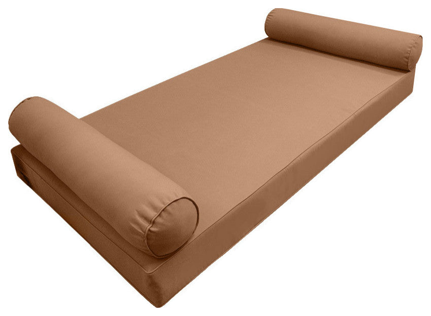 Style5 Twin-XL Same Pipe Mattress Bolster Cushion Outdoor Slip cover ONLY AD104