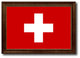 Switzerland Country Flag Canvas Print, 15"x21"