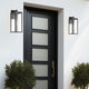 Kira Home Townsend 16" Farmhouse Weather Resistant Outdoor Wall Sconce, Glass