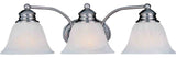 Maxim Lighting Malaga 3-Light Bath Vanity Satin Nickel - 2688MRSN