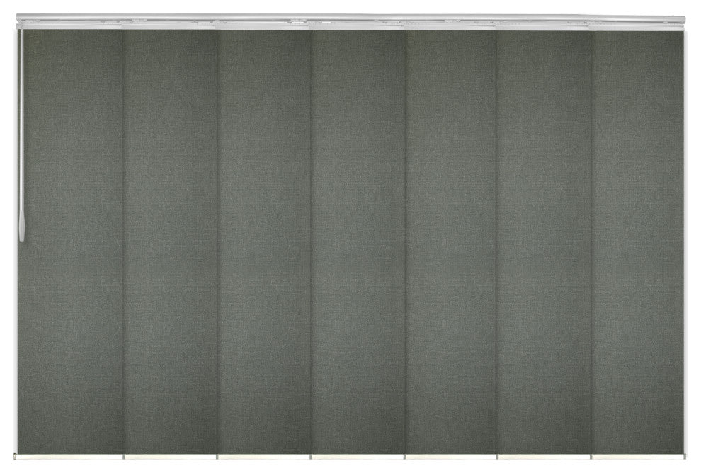 Salvatore 7-Panel Track Extendable Vertical Blinds 110-153"W
