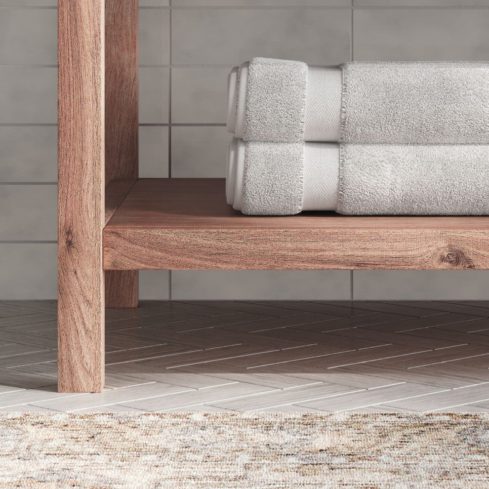 Adal Bath Vanity, Weathered Brown, 42", Single Sink, Freestanding