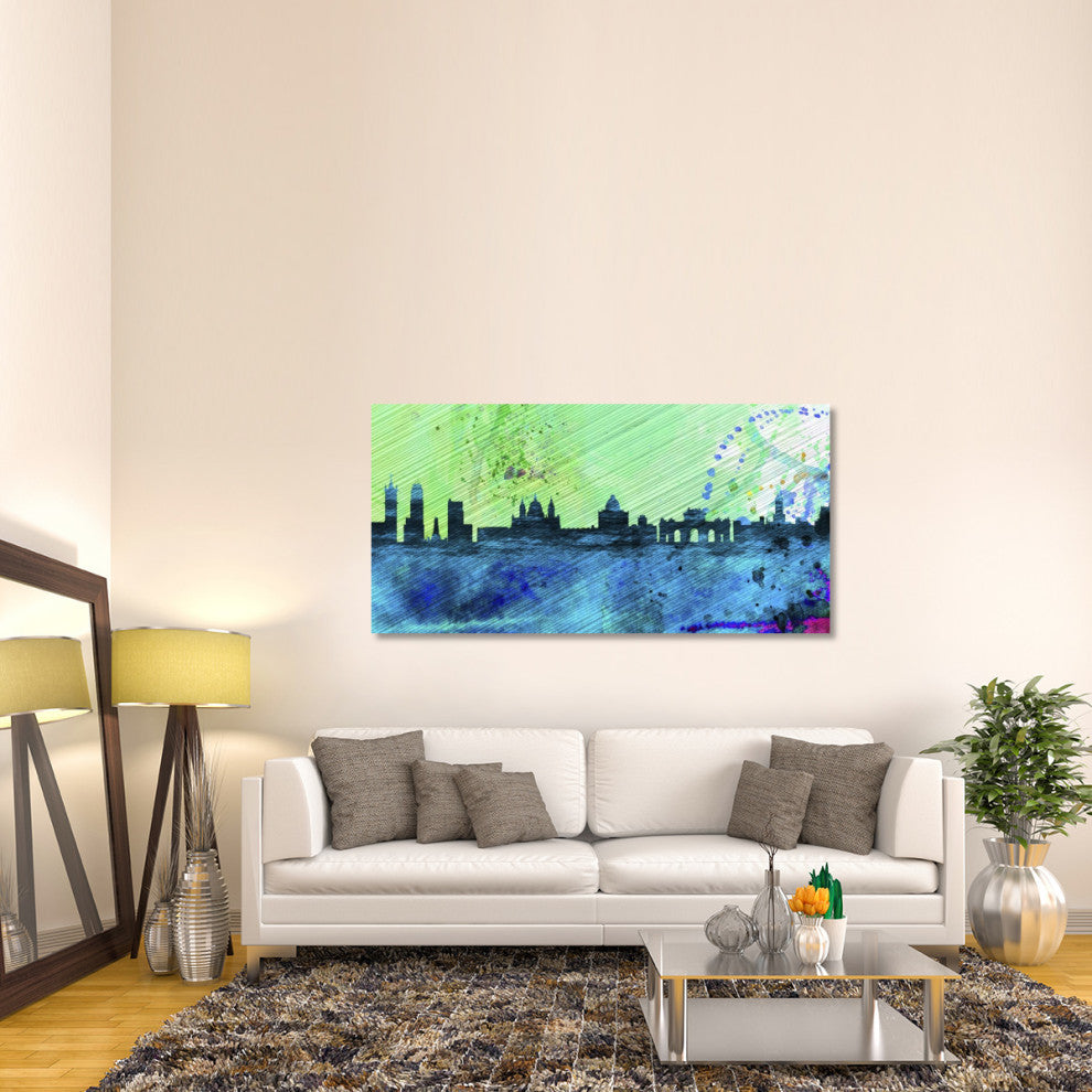 "Madrid City Skyline" Fine Art Print