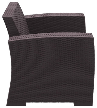 Compamia Monaco Patio Club Chair, Brown
