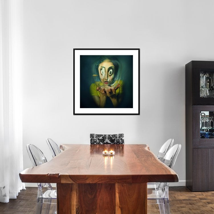 "Untitled" Framed Digital Print by Inga Ivanova, 38"x38"