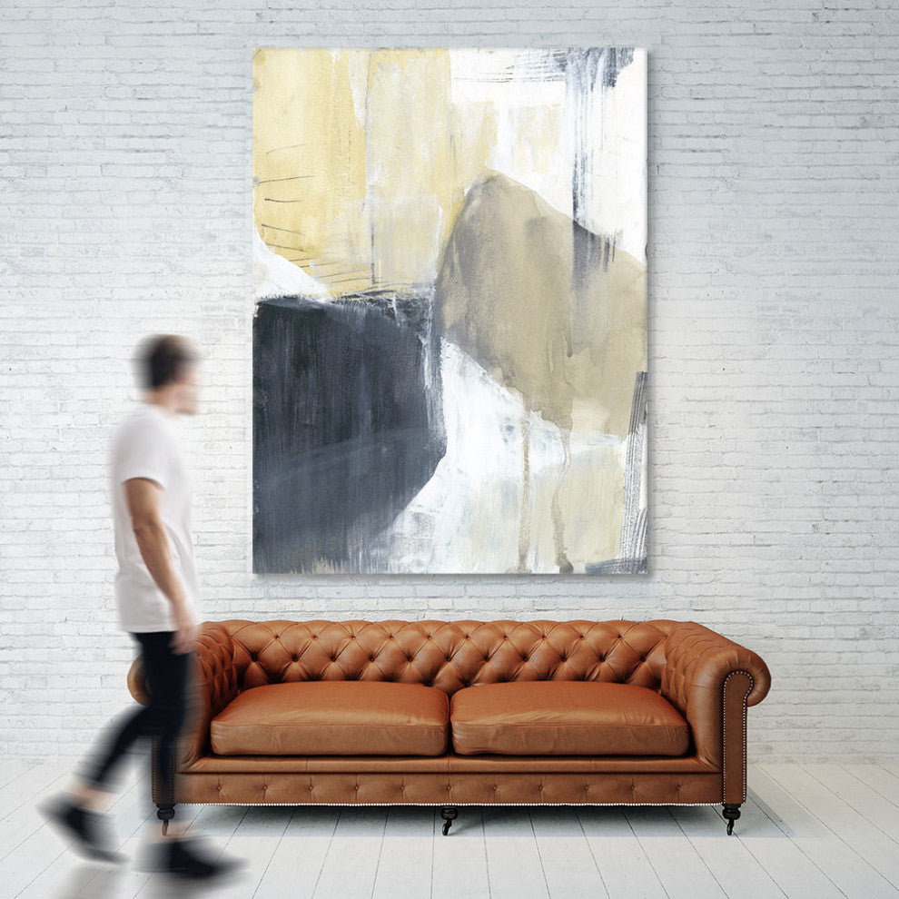 "Neutral Divide I" Fine Art Giant Canvas Print, 54"x72"