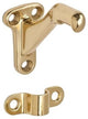 Nuk3y Heavy Duty Handrail Bracket, Polished Brass