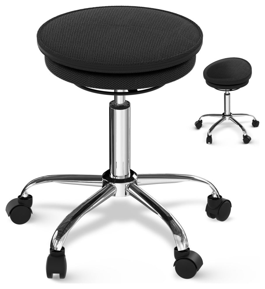 Wobble Stool Air Rolling Adjustable Height Active Sitting/Balance