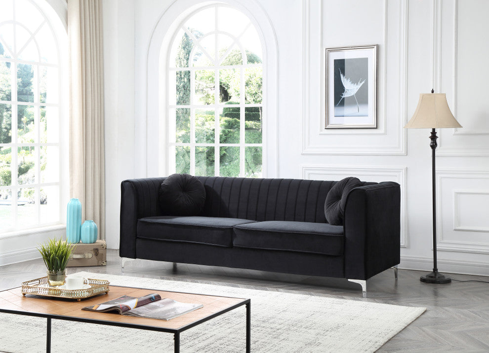 Delray Sofa, Black