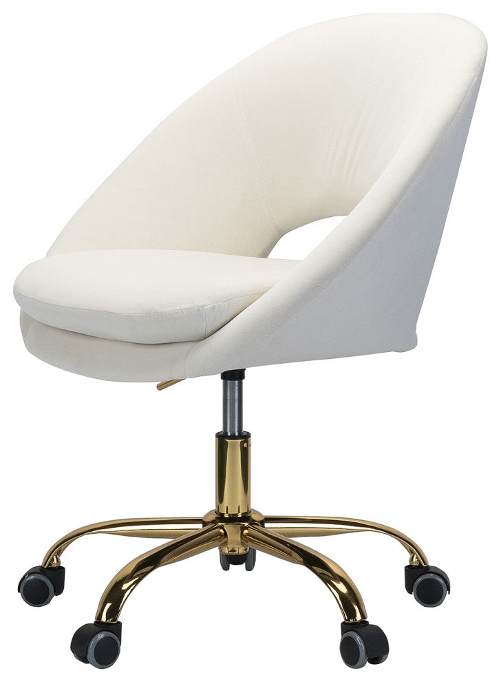 Savas Task Chair, Ivory