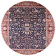 Ahgly Company Indoor Round Mid-Century Modern Area Rugs, 5' Round