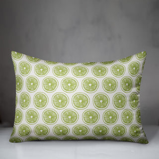 Lime Slice  14x20 Spun Poly Pillow