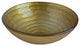 Above Counter Glass Vessel Basin - Golden