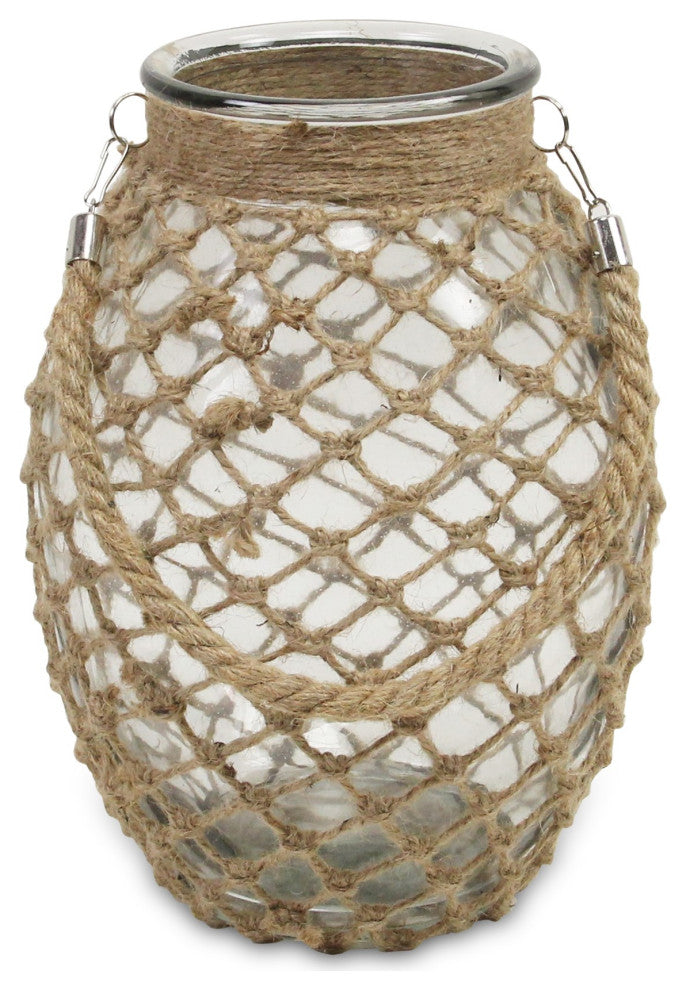 Carlsbad Rope Glass Jar