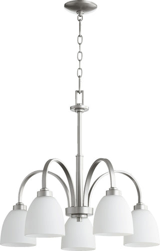 Quorum Lighting (6360-5-64) Reyes Transitional Nook in Classic Nickel