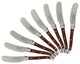 French Home Laguiole Spreaders, Set of 8, Pakkawood