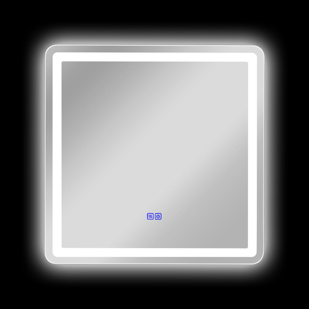 CHLOE Lighting SPECULO Back Lit LED Mirror 6000K, Daylight White, 28"