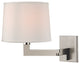 Fairport 1-Light Wall Sconce, Polished Nickel