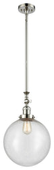 Beacon Mini Pendant, Polished Nickel, Seedy