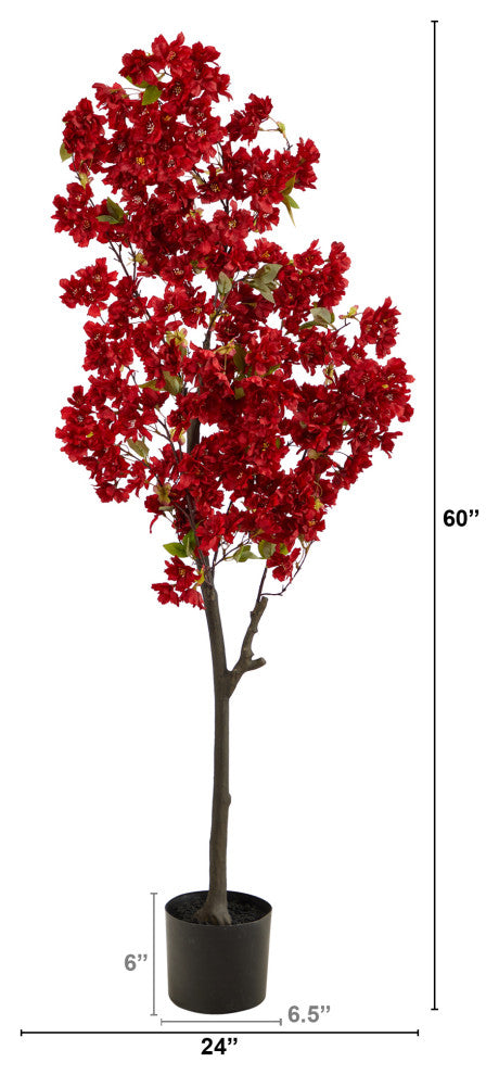 5' Cherry Blossom Artificial Tree