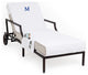 Personalized Standard Size Chaise Lounge Cover With Side Pockets, M