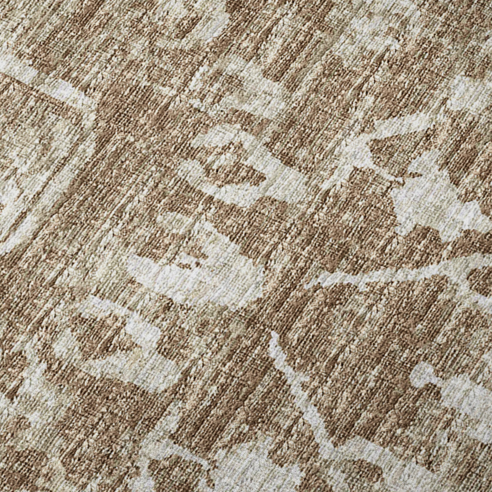 Aberdeen AB1 Mushroom 2'3" x 7'6" Runner Rug