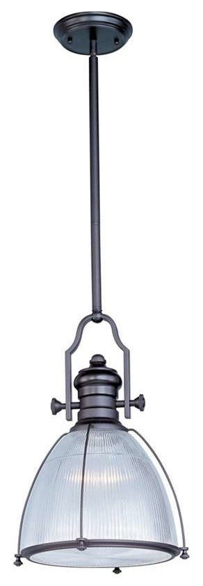 Maxim Lighting Hi-Bay 1-Light Pendant in Bronze - 25003CLBZ