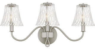 Quoizel MCK8623 McKinney 3 Light 23"W Vanity Light - Brushed Nickel