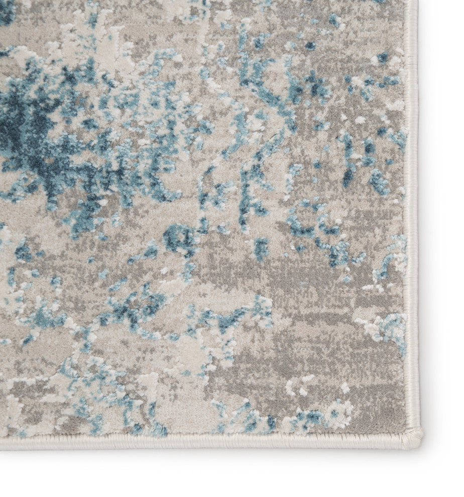 Jaipur Living Siena Damask Blue/ Ivory Area Rug 3'11"X5'11"
