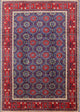 Ahgly Company Indoor Rectangle Mid-Century Modern Area Rugs, 2'' x 5''