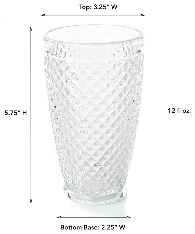 Nonna Tumblers Set of 6, Tall, 17 Oz.