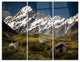 "Foggy Mountains and Valley" Photo Metal Wall Art, 3 Panels, 36"x28"