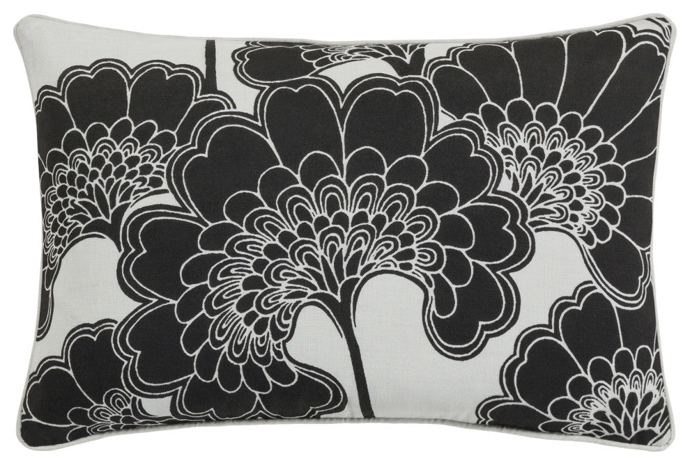 Surya Japanese Floral JA-002 20" x 20" Pillow Kit