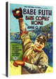 "Babe Comes Home" Stretched Canvas Giclee by Hollywood Photo Archive, 20x30"