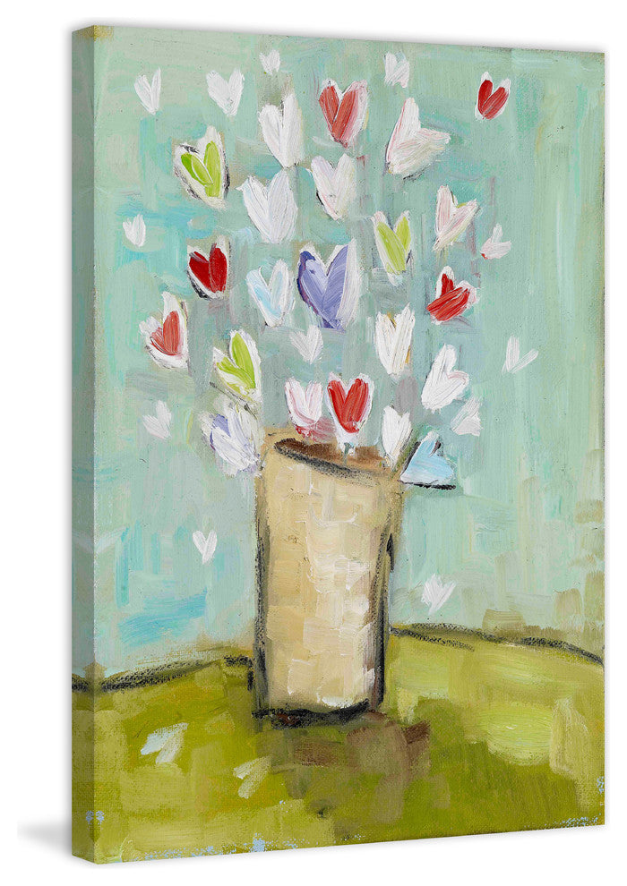 "Simple Bouquet" Painting Print on Canvas by Tori Campisi