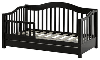 Traditional Style Toddler Day Bed , Black