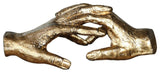 Uttermost Hold My Hand Gold Sculpture