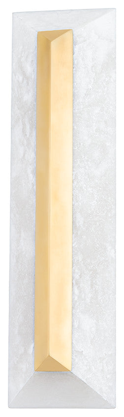 Perth 1 Light Sconce, Brass