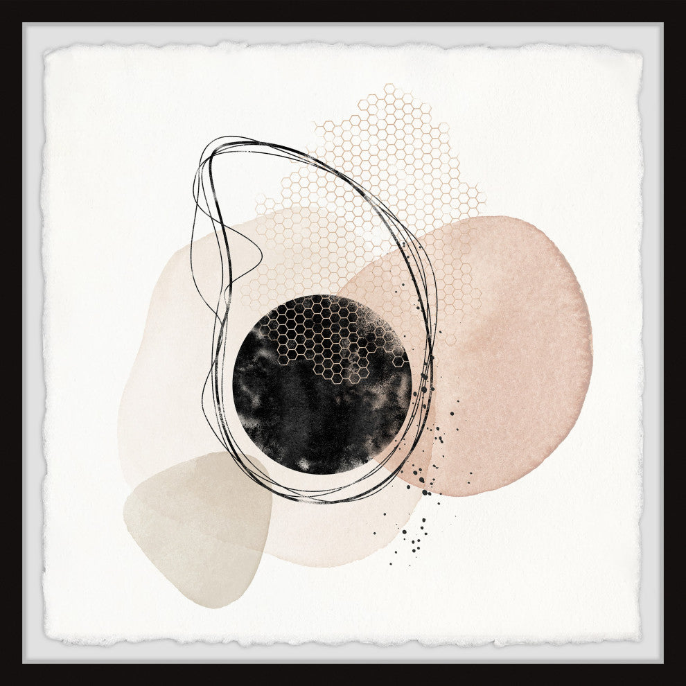 "Sphere of Hope" Framed Painting Print, 12x12