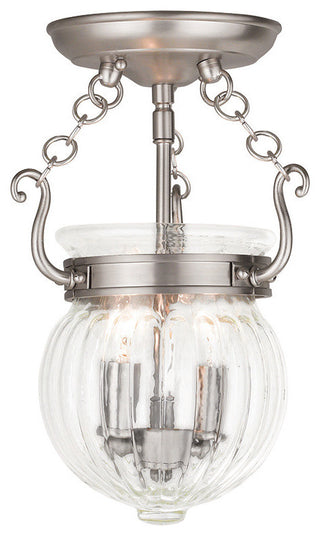 Everett Ceiling Mount, Brushed Nickel