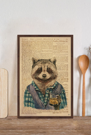 "Scotch Time II" Framed Painting Print, 12"x18"