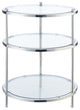 Royal Crest 3 Tier Round End Table