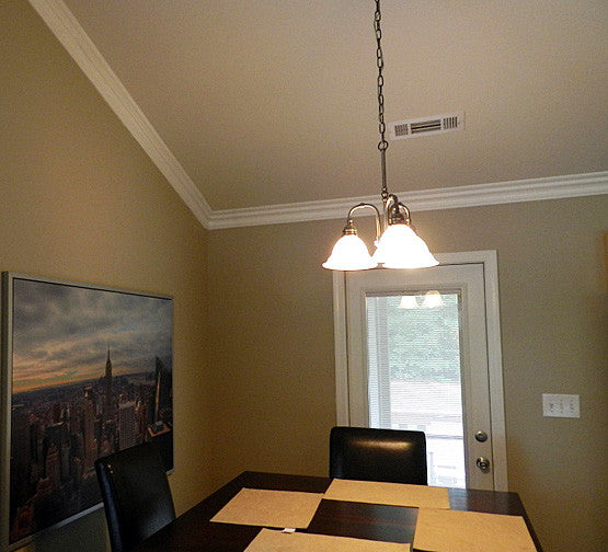Creative Crown | 56' 4.5" Style 3 Vaulted Foam Crown Molding W/ Precut Corners