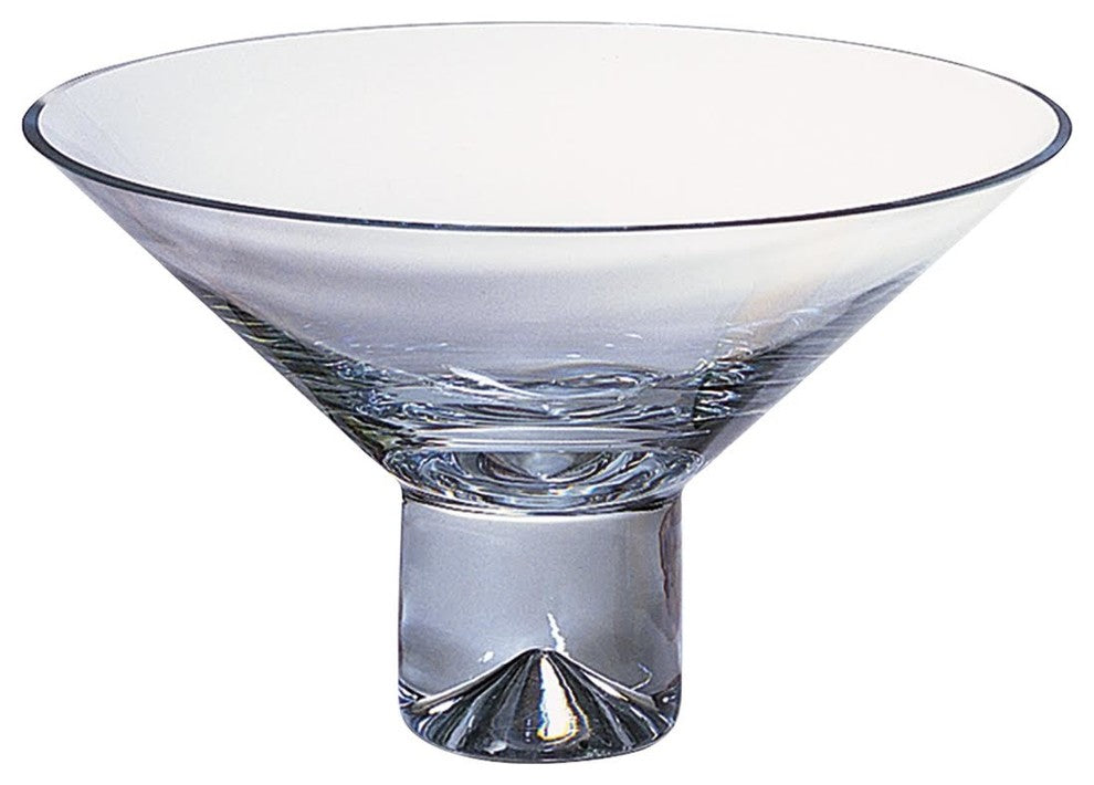 Badash K978 Mouth Blown European Lead Crystal Centerpiece Fruit Bowl
