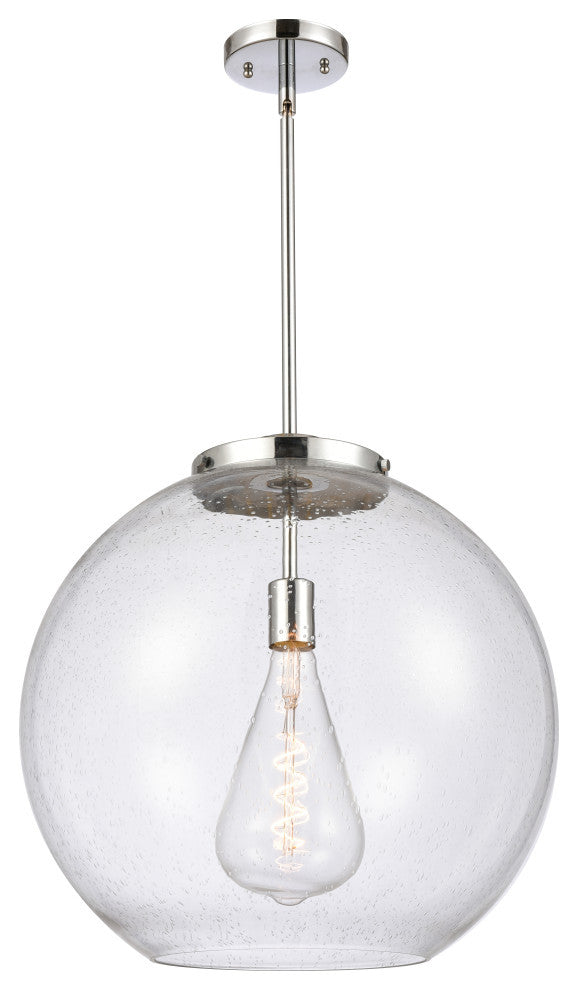 Athens Pendant, Polished Chrome, Seedy, Seedy