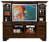 American Premiere 90" Entertainment Console, Midnight Blue, With Hutch